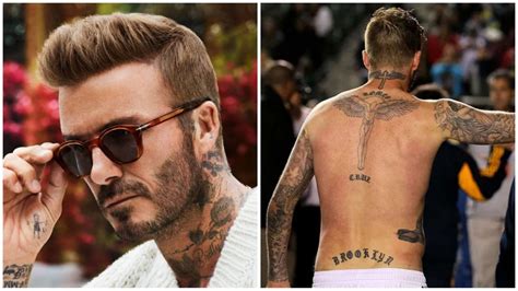 David Beckham's Fascinating Tattoo Tour