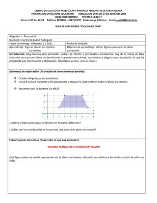 Guia Oct Geometria Pdf