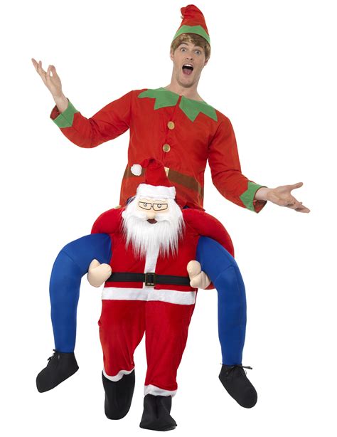 Déguisement homme à dos de Père Noël rouge adulte Deguise toi achat