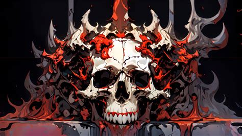 Skull wallpaper 4k by InfiniteSkull on DeviantArt