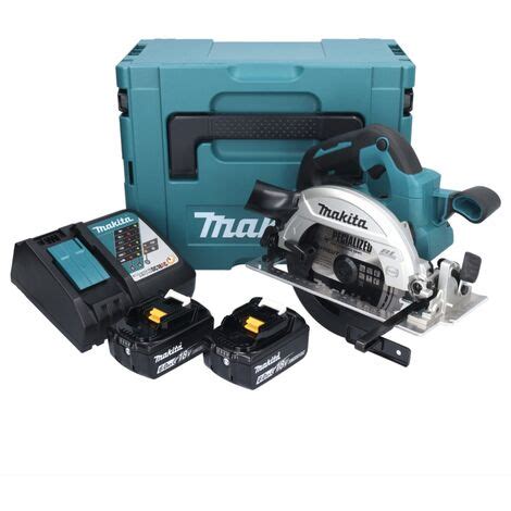 Sega Circolare A Batteria Makita Dhs Rgj V Mm Brushless X