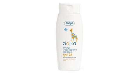 ZIAJKA Wodoodporna Emulsja Do Opalania Dla Dzieci SPF25 150ml