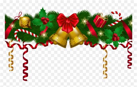 Christmas Deco Garland Png Clip Art Image Gallery Transparent