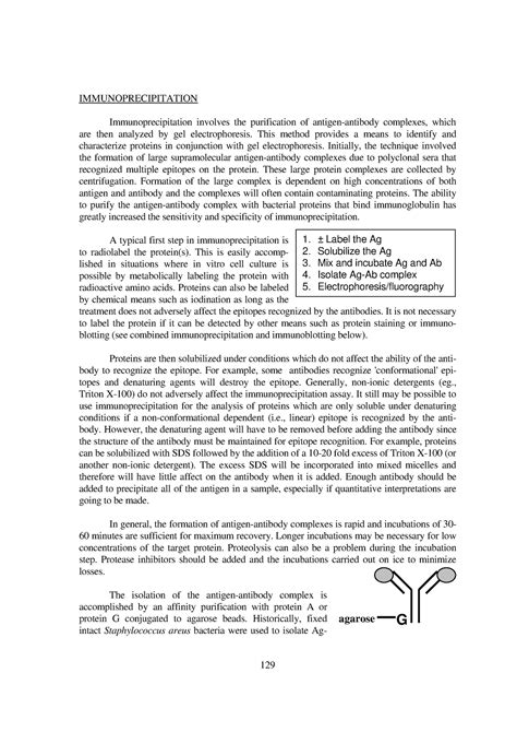 Methods in cell biology (24) - 129 IMMUNOPRECIPITATION ...