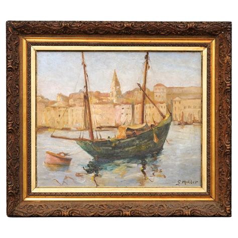 Mikhail Tkatchenko Painting Marseille For Sale At 1stDibs Mikhail