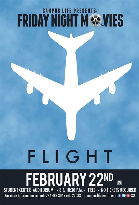 Flight movie poster redesign | Movie posters minimalist, Minimal movie ...