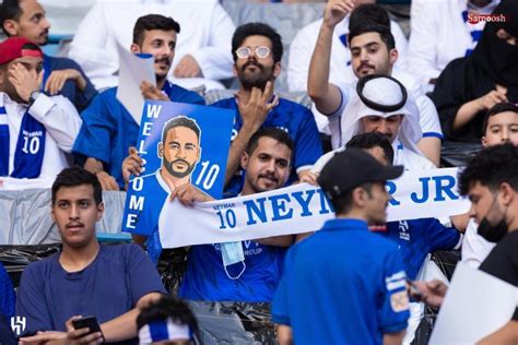 تصاویر مراسم معارفه نیمار در تیم الهلال با حضور 68 هزار تماشاگر