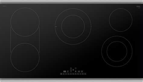 Bosch Net8669suc 800 Series Electric Cooktop 36 Black Surface Mount With Frame