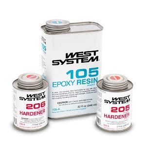 West System Epoxy Resin | 1 Gallon Kit Includes Hardener