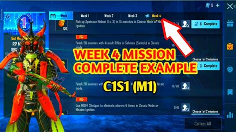 Week Bgmi Week Missions Pubg Mobile Royale Pass Missions