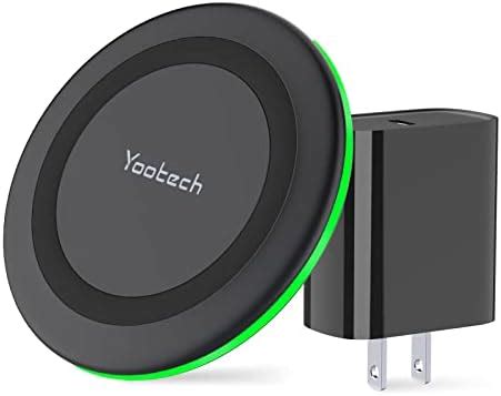 Yootech Wireless Charger Qi Certified 10W Max Wireless Charging Pad