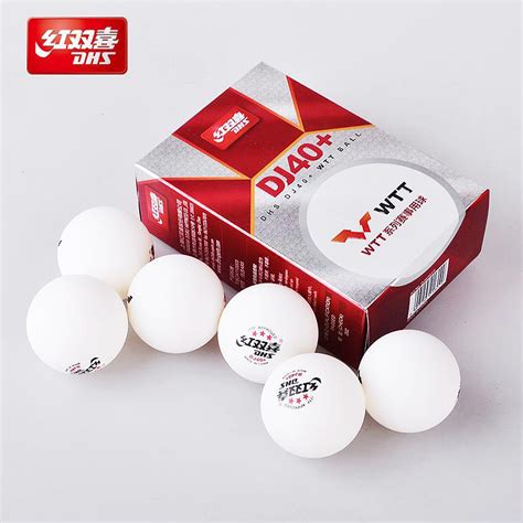 DHS DJ40 Ping Pong Balls 3 Stars Professional Table Tennis Balls ABS