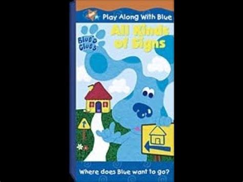 Blue's Clues Signs VHS