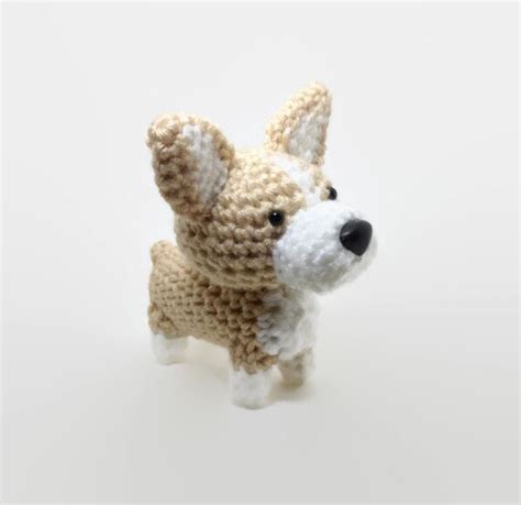 Welsh Corgi Crochet Dog Amigurumi Dog Stuffed Animal By Inugurumi