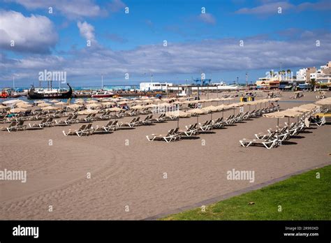 Los Cristianos Beach Stock Photo - Alamy