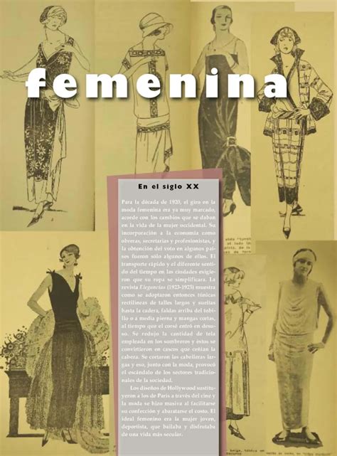 Moda Femenina La Evoluci N De La Vestimenta En El Siglo Xx