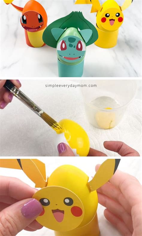 Diy Pokemon Easter Eggs Free Printable Pokemon Easter Pokemon