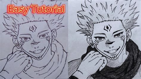 How To Draw Sukuna From Jujutsu Kaisen Sukuna Art Tutorial Full Step By Step 🎨 Anime Boy Art