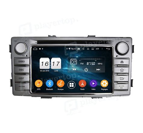 Autoradio Carplay Android Toyota Hilux Player Top