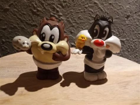 Vintage S Baby Looney Tunes Taz Tasmanian Devil Sylvester Cat Warner