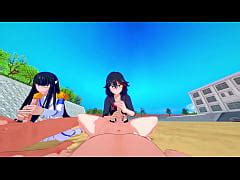 Hot Foursome Sex With Ryuko Matoi And Satsuki Kiryuin Anime Porn Xxx Mobile Porno Videos