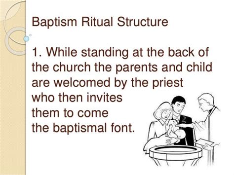 Baptism Ritual Structure And Symbols