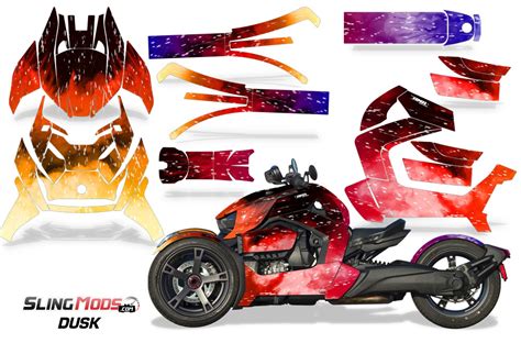 Can Am Ryker Vinyl Decal Graphics Kit By Amr Racing