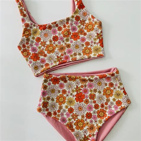 Retro Bikini Etsy