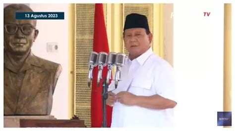 Prabowo Subianto Kita Ingin Berkuasa Hanya Untuk Kepentingan Rakyat