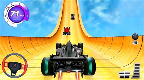 Gt Impossible Formula Car Formula Car Stunt Car Games Android