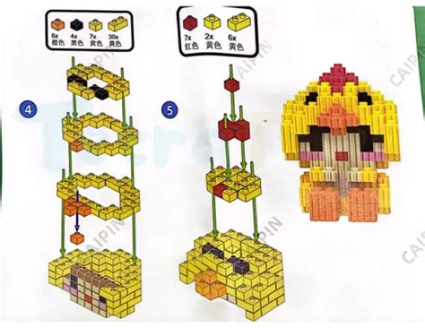 Giấy Hướng Dẫn Lắp Lego Con Gà Chi Tiết Từng Bước Và Mẹo Lắp Ráp Hiệu Quả