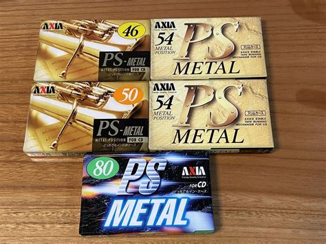 Yahooオークション 未開封 Axia アクシア Ps Metal メタルカセット