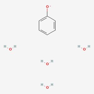 Phenoxide;tetrahydrate | C6H13O5- - PubChem