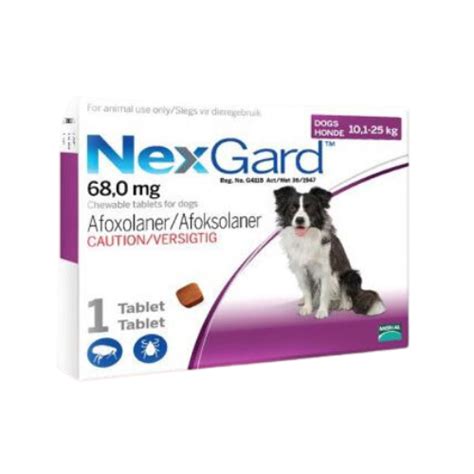 NexGard Large Dogs 10.1-25kg 1 Tablet Single Dose – Pet food City