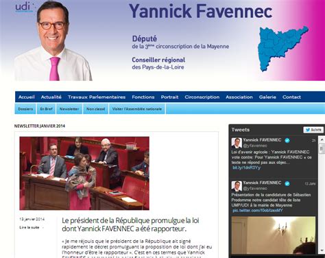 Yannick Favennec Actualite La Newsletter De Yannick Favennec Est En