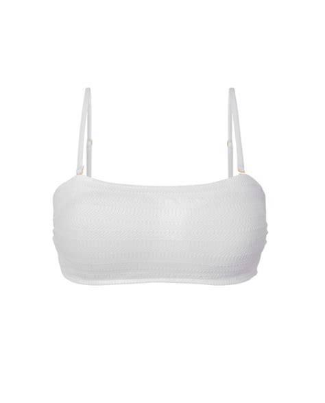Bikini Tops Top Memphis White Bandeau Reto Brand Rio De Sol