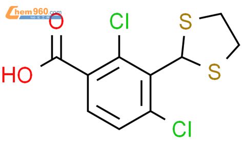 210577 70 1 Benzoic acid 2 4 dichloro 3 1 3 dithiolan 2 yl 化学式结构式