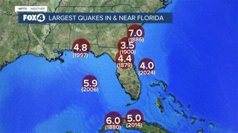 Earthquake shakes off of Florida's East Coast - YouTube