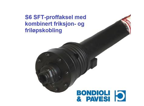 Bondioli Pavesi S6 SFT AKSEL M FNT34 1450Nm 1 3 8 123 Landbruk AS