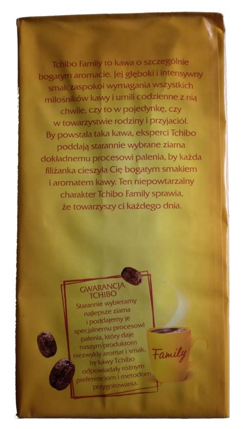 Купить Кофе Tchibo FAMILY молотый 500 г: отзывы, фото и характеристики ...