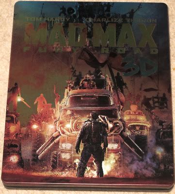 TOM HARDY MAD MAX FURY ROAD 3D Charlize Theron REGION B BLU RAY