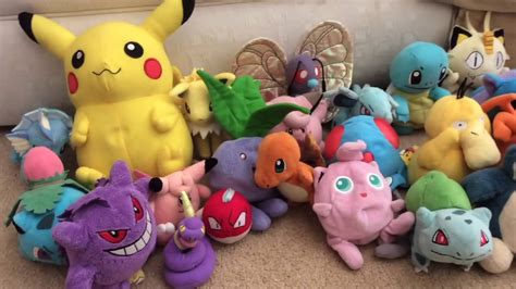 Pokemon Plush Collection Updated Youtube