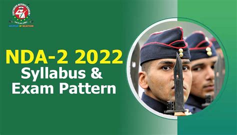 NDA-2 2022 Syllabus and Exam Pattern - Centurion Defence Academy