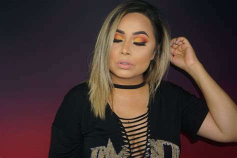 Ig Ajrod Morphebrushes A Jaclyn Hill Eyeshadow Palette Orange And