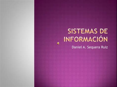 Sistemas De Informacion Ppt