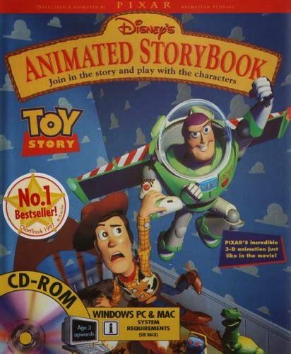 Dan The Pixar Fan Toy Story Animated Storybook Cd Rom Game