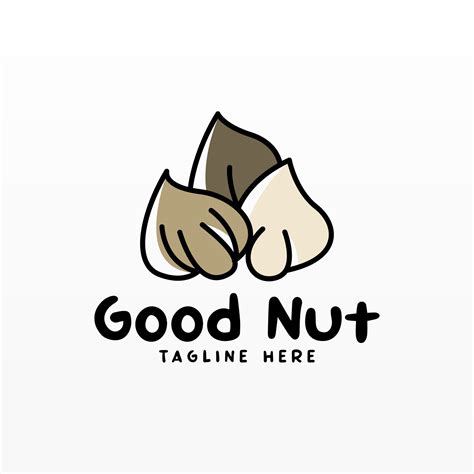 Nut logo design concept template 27179464 Vector Art at Vecteezy