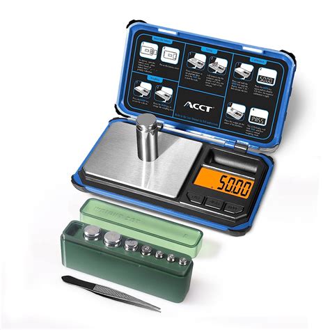 Amazon ACCT Digital Pocket Scale ACCT 7pcs Calibration Weight