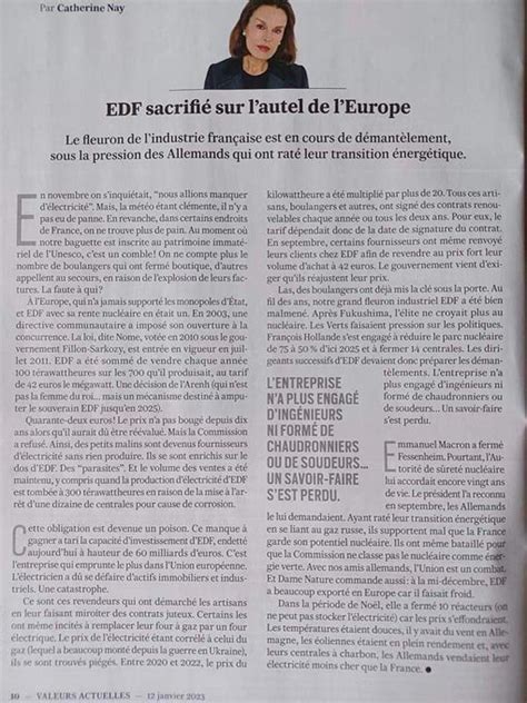 HAVET EMMANUEL On Twitter RT Europhobe EDF On Peut Difficilement