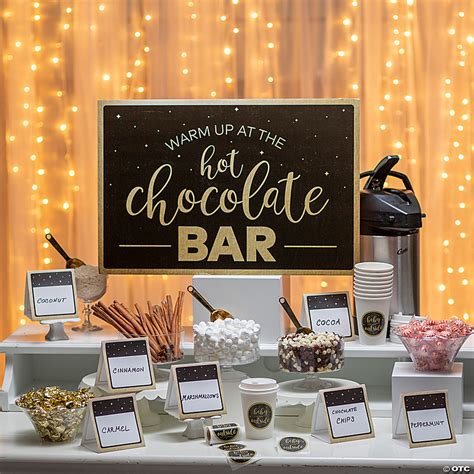 Hot Chocolate Bar Decorating Set Oriental Trading